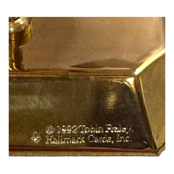 Hallmark Keepsake Ornament 1992 Tobin Fraley Fine Porcelain & Brass Carousel Hor - Picture 4 of 8